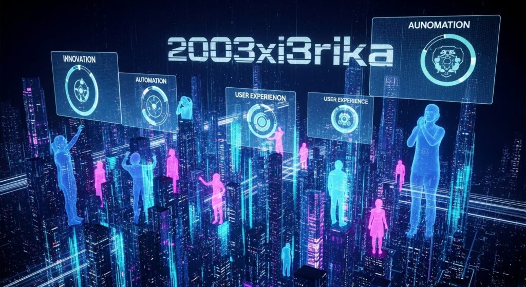 2003xi3rika – Exploring the Digital Concept Shaping Online Innovation